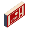 Beware Farmbots Sign icon